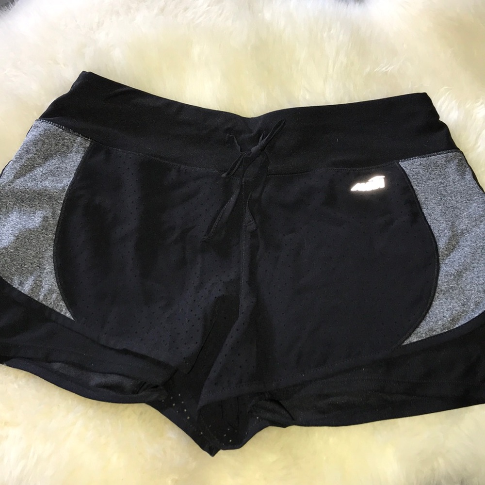 Black Avia gym shorts